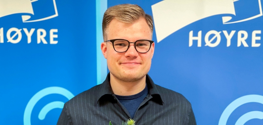Vetle Langedahl valgt som Hyres toppkandidat i Finnmark