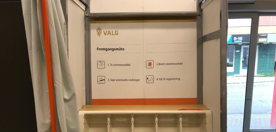 Lørdag kan borgerne i Nordkapp avgi stemme på butikker Lørdag kan borgerne i Nordkapp avgi stemme på butikker