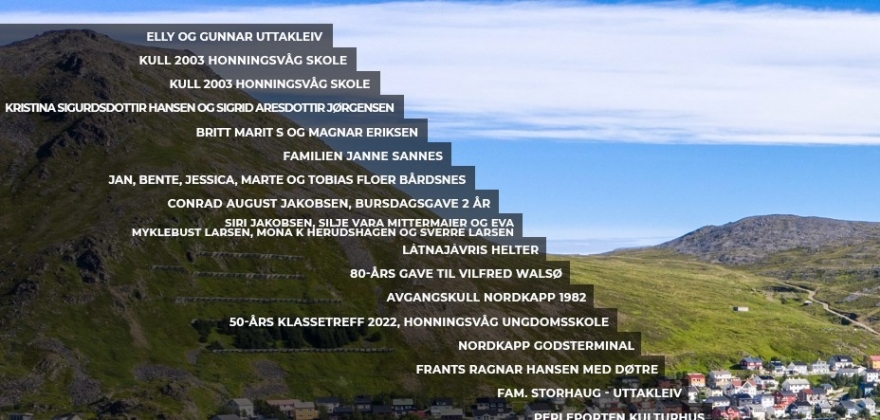 Tidligere ordfrer har stttet Nordkapptrappa konomisk 