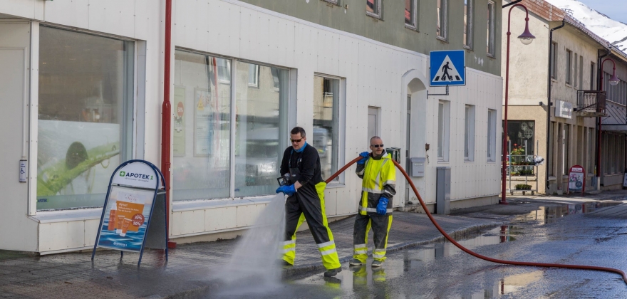 M koble ut vannet til Honningsvg natt til onsdag