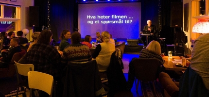 Norges beste filmquiz blir arrangert i Honningsvåg Norges beste filmquiz blir arrangert i Honningsvåg