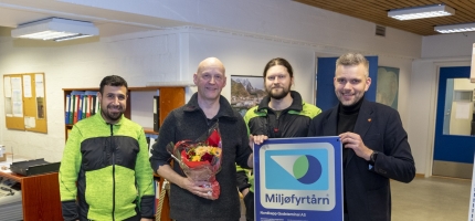 Nordkapp Godsterminal miljøsertifisert Nordkapp Godsterminal miljøsertifisert