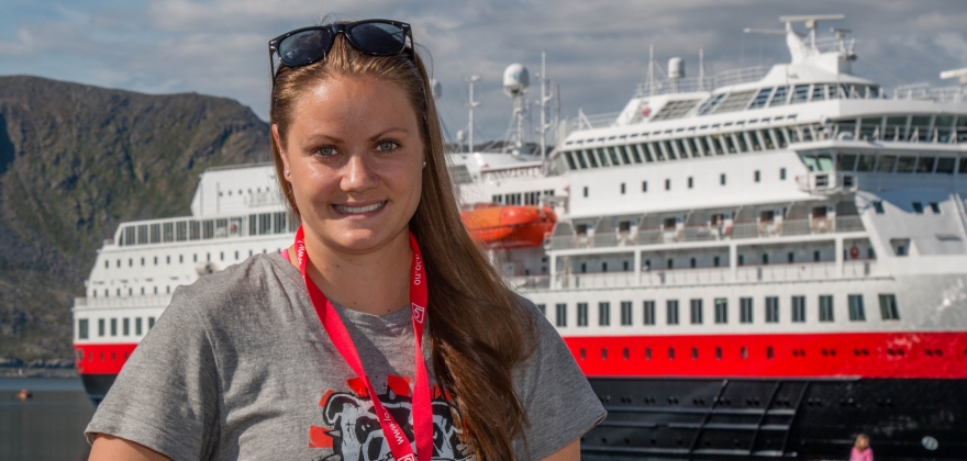 Amundsen fornyd med forholdene i Lakselv