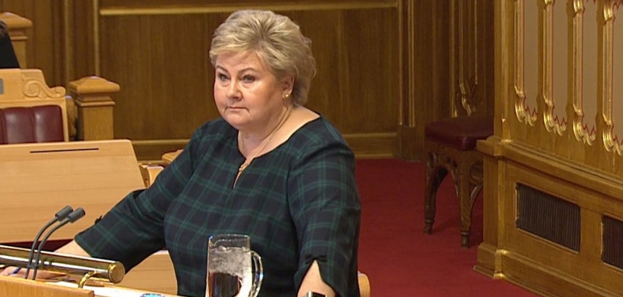 Erna Solberg til Finnmark Høyres årsmøte Erna Solberg til Finnmark Høyres årsmøte