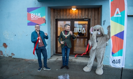 BUA Nordkapp åpnet med snorklipp BUA Nordkapp åpnet med snorklipp