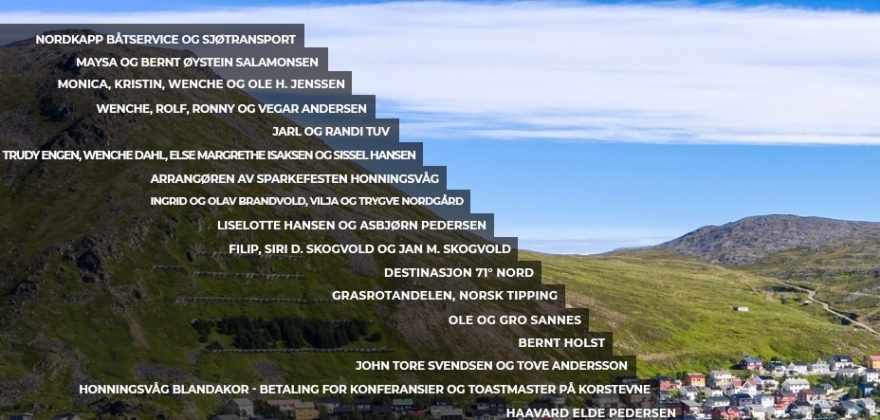 20 000 kroner til Nordkapptrappa 20 000 kroner til Nordkapptrappa