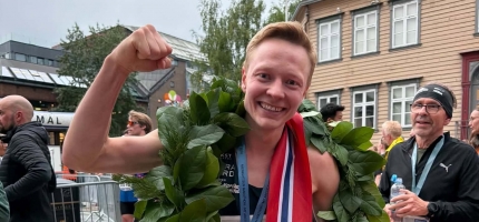 Norgesmester Markus Løkke Granaas Norgesmester Markus Løkke Granaas