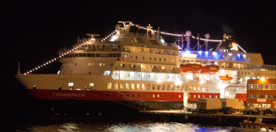 Frre reiste med Hurtigruten 