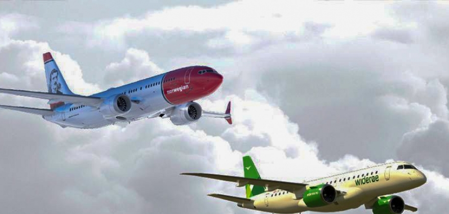 Widerøe og Norwegian utvider samarbeidet Widerøe og Norwegian utvider samarbeidet