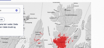 Fritt for mobildekning i Bekkarfjord Fritt for mobildekning i Bekkarfjord