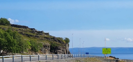 Fartskontroll ved Skarvbergtunnelen Fartskontroll ved Skarvbergtunnelen