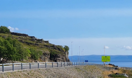 Fartskontroll ved Skarvbergtunnelen Fartskontroll ved Skarvbergtunnelen