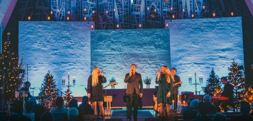 Jardar Johansen-konsert i Honningsvåg kirke 