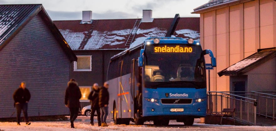 Bussen i formiddag kansellert