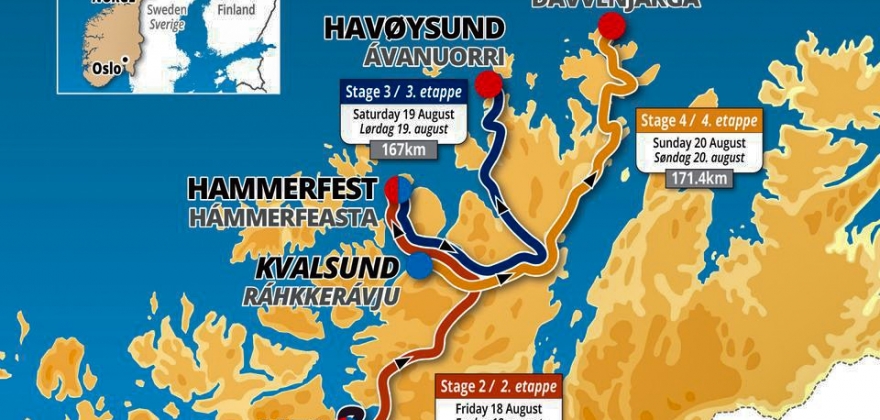 Prosjektleder for Arctic Race of Norway i Nordkapp