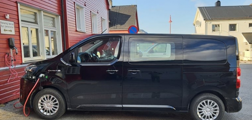 Nordkapp kommune har ftt to el-biler 
