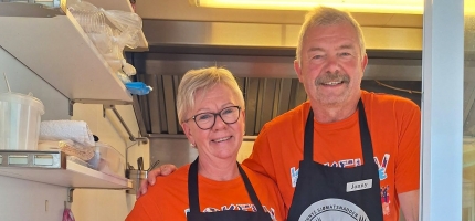 Sjømatsnadder på bryggefestivalen Sjømatsnadder på bryggefestivalen