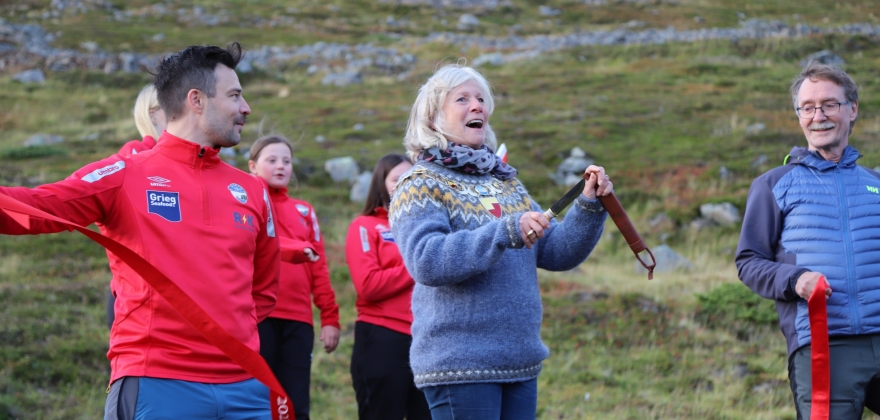 Nordkapptrappa er offisielt åpnet Nordkapptrappa er offisielt åpnet