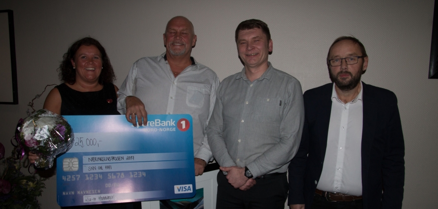 Næringslivsprisen til North Cape King Crabs Næringslivsprisen til North Cape King Crabs