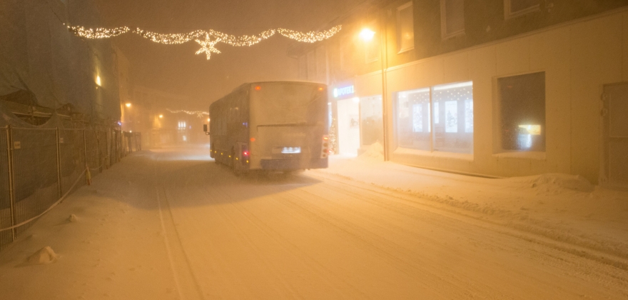 Frre buss-avvik denne vinteren 