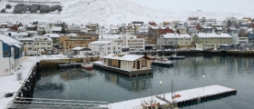 Vil bygge ut flytebrygge med badstue i Honningsvåg Vil bygge ut flytebrygge med badstue i Honningsvåg