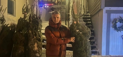 Kjøpte flere juletrær fra Alta Kjøpte flere juletrær fra Alta