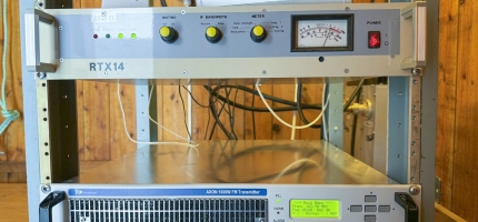 Byttet sender på Honningsvågfjell Byttet sender på Honningsvågfjell