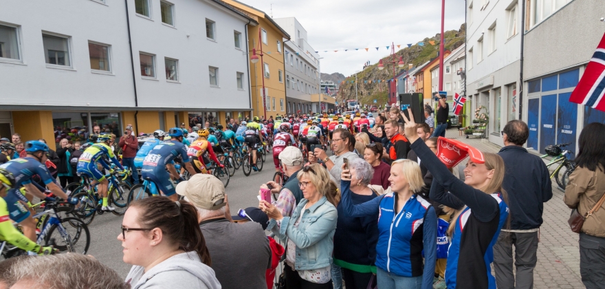 Folkemøte i Honningsvåg om Arctic Race of Norway  Folkemøte i Honningsvåg om Arctic Race of Norway