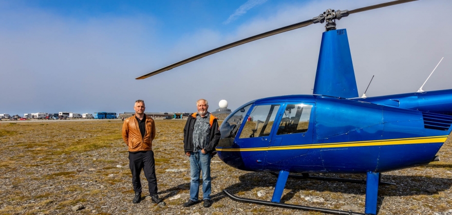 Ferietur med helikopter Ferietur med helikopter