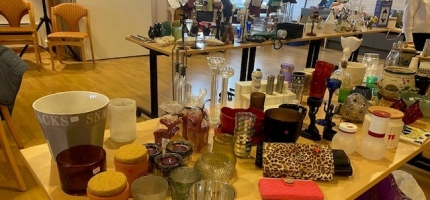 Bruktmarked, en viktig inntektskilde for damekoret Bruktmarked, en viktig inntektskilde for damekoret