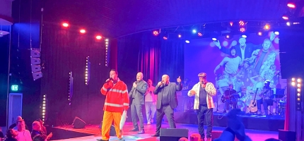 Topp stemming under festivalshowet Topp stemming under festivalshowet