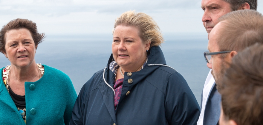 Statsministeren på Nordkapp Statsministeren på Nordkapp