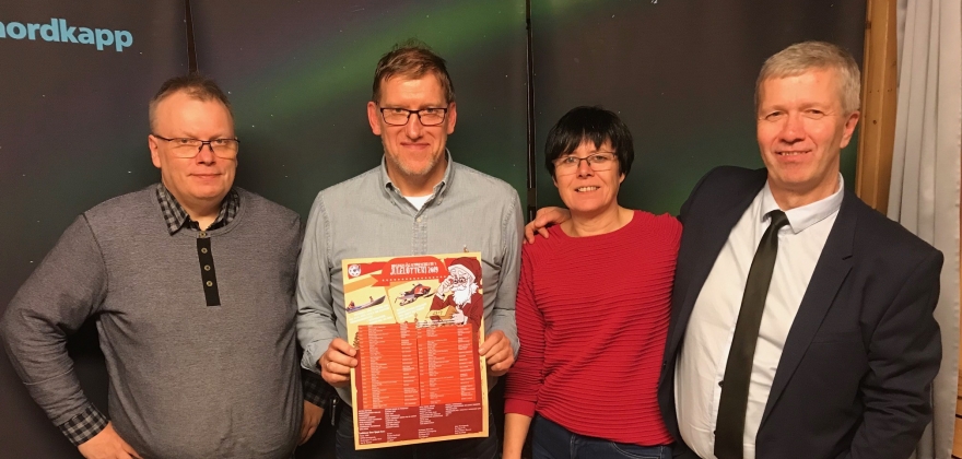 Vinnerne p konkurransene i Radio Nordkapps kveldssending