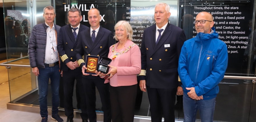 «Havila Pollux» anløp Honningsvåg for første gang «Havila Pollux» anløp Honningsvåg for første gang
