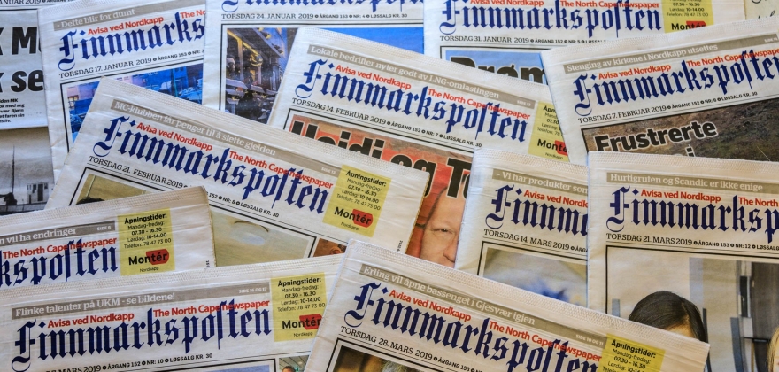 Økt pressestøtte til Finnmarksposten Økt pressestøtte til Finnmarksposten