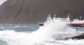 Vesterålen kansellerte Honningsvåg Vesterålen kansellerte Honningsvåg