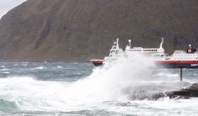 Vesterålen kansellerte Honningsvåg Vesterålen kansellerte Honningsvåg
