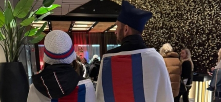 Kristina Hansen hadde overnattingsgjester fra Færøyene Kristina Hansen hadde overnattingsgjester fra Færøyene