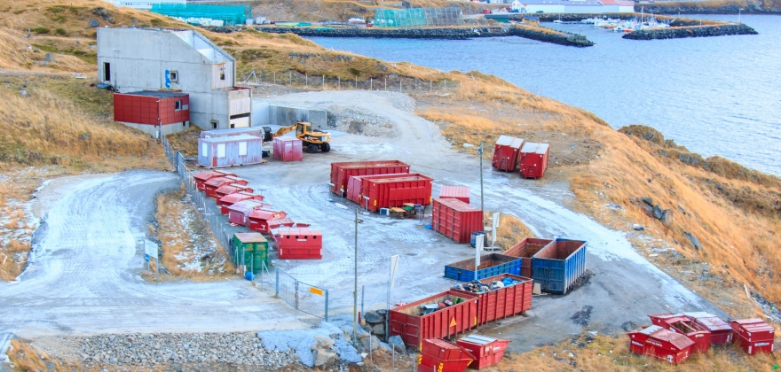 Hammernes stengt – for mye vind Hammernes stengt – for mye vind