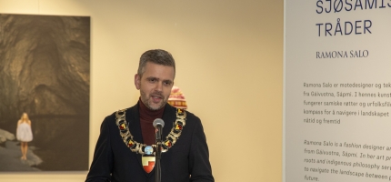 Ordføreren talte under Samefolkets dag på museet Ordføreren talte under Samefolkets dag på museet