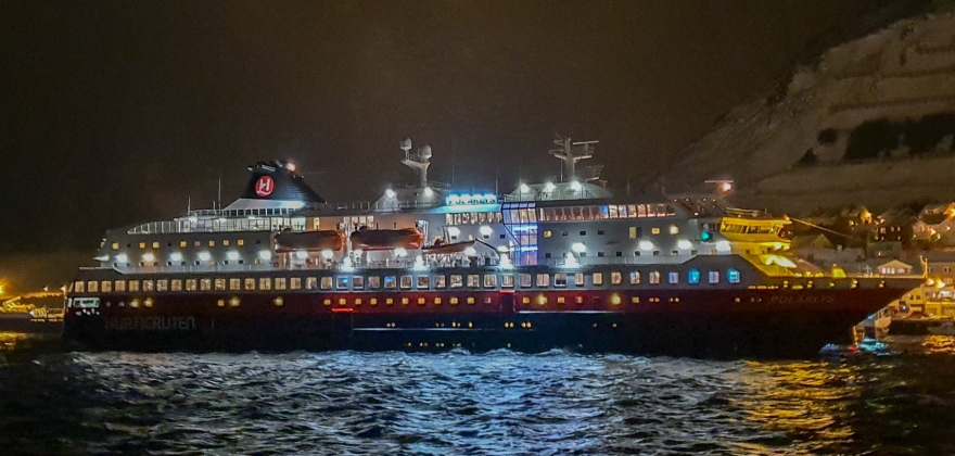Polarlys sløyfer Kjøllefjord og Mehamn Polarlys sløyfer Kjøllefjord og Mehamn