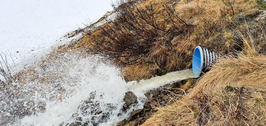 Stort sett normale snømengder Stort sett normale snømengder