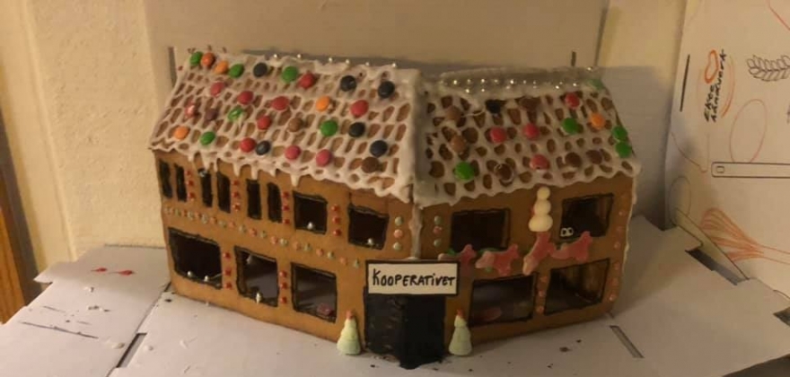 Har delt ut 50 pakker med pepperkakedeig Har delt ut 50 pakker med pepperkakedeig