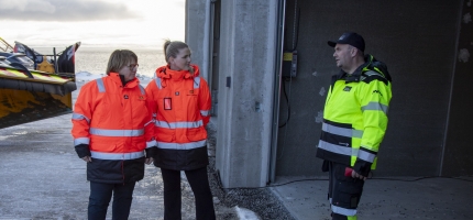 Nytt sandlager gir kortere responstid for Presis Vegdrift Nytt sandlager gir kortere responstid for Presis Vegdrift