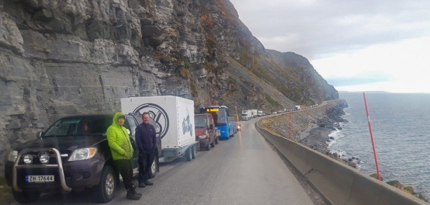 Skarvbergtunnelen åpnet Skarvbergtunnelen åpnet