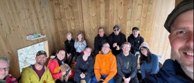 Ordføreren fikk følge opp Nordkapptrappa Ordføreren fikk følge opp Nordkapptrappa
