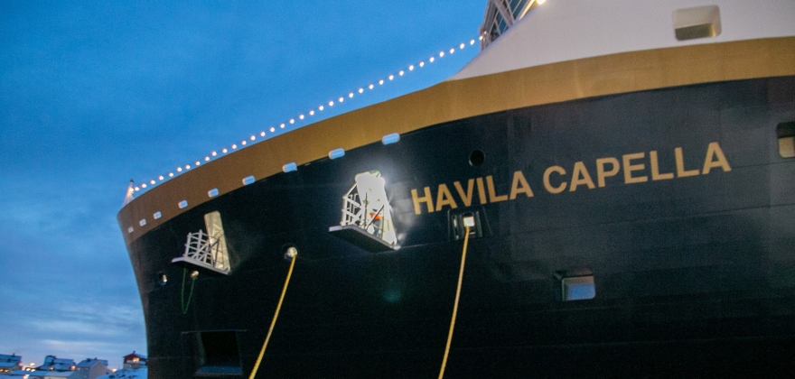 Havila Capella er i rute