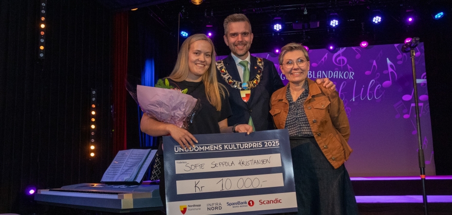 Ungdommens kulturstipend tildelt Sofie Seppola Kristiansen Ungdommens kulturstipend tildelt Sofie Seppola Kristiansen