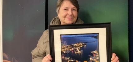 Rønnaug Johansen ble overrasket med bilde Rønnaug Johansen ble overrasket med bilde