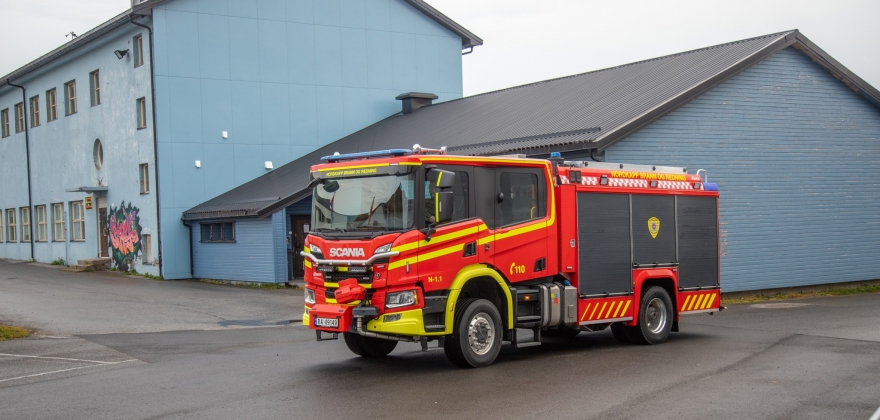 Brannvesenet rykket ut i Honningsvåg Brannvesenet rykket ut i Honningsvåg
